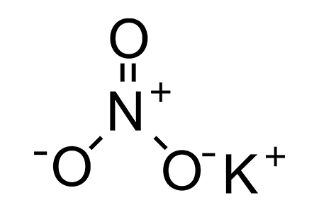 nitrato de potasio formula